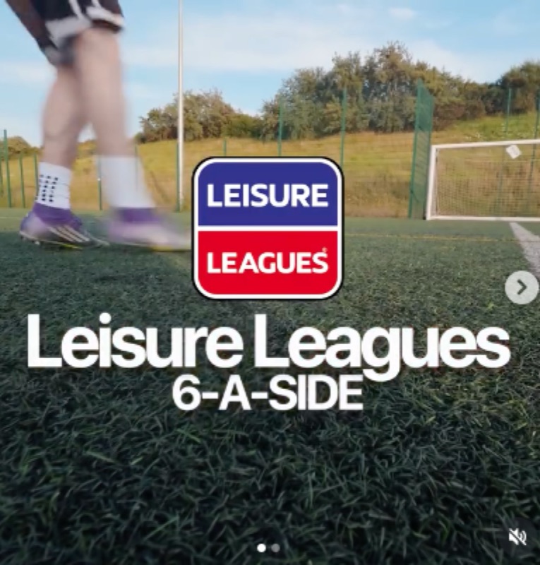 Leisure Leagues 6-a-side football — lead generation content